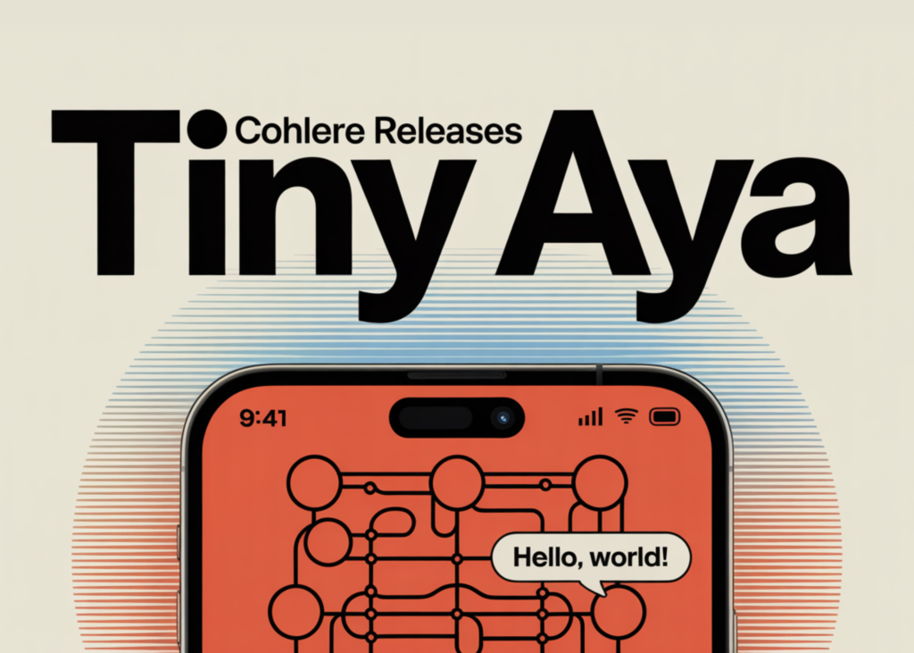 Cohere Releases Tiny Aya: A 3B-Parameter Small Language Model that Supports 70 Languages and Runs Locally Even on a Phone