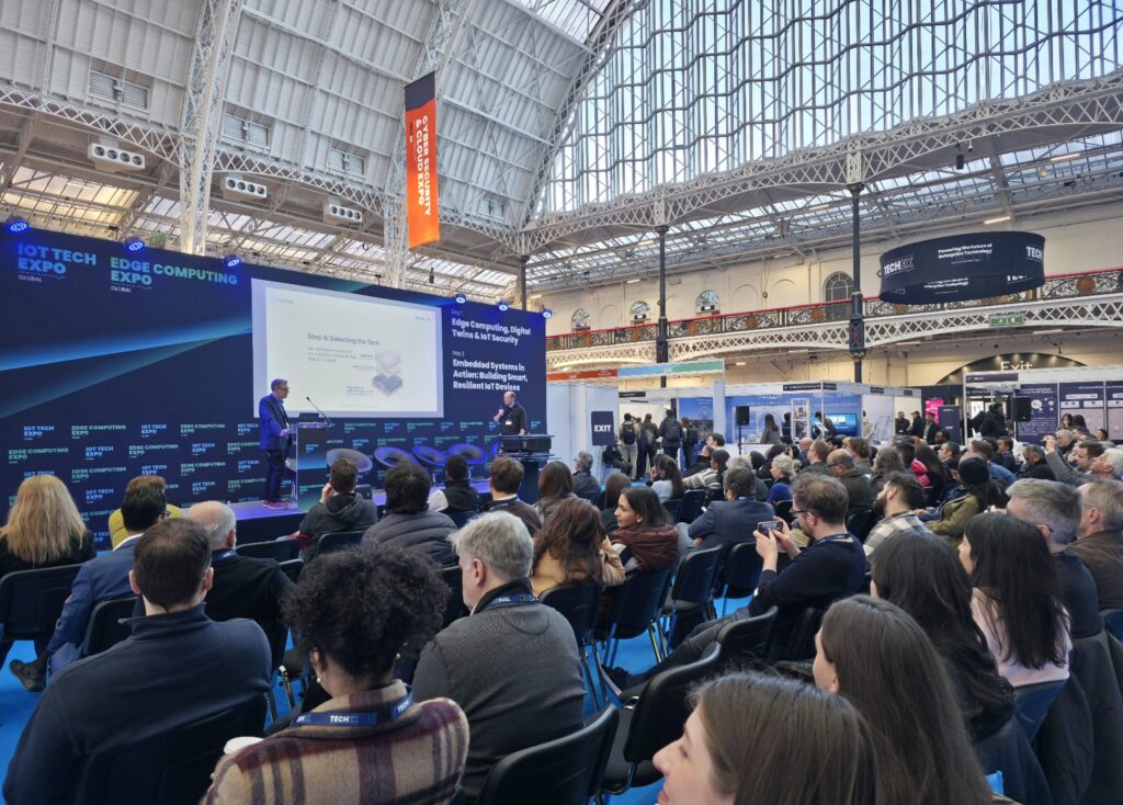 Photo from IoT Tech Expo as enterprise leaders seeking reduced overheads are turning to autonomous operations to drive efficiency across distributed assets.