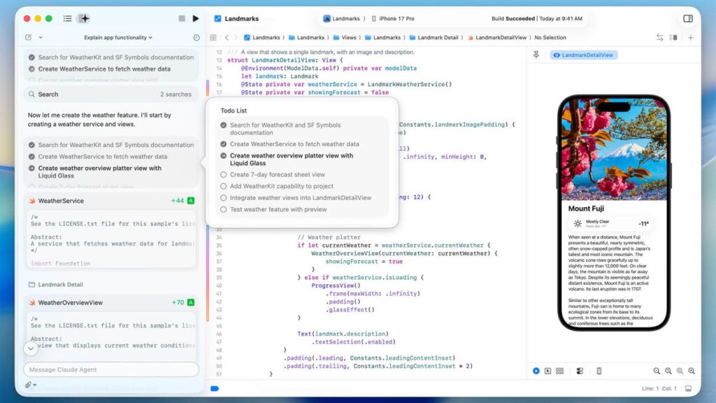Xcode 26.3 finally brings agentic coding to Apple's developer tools