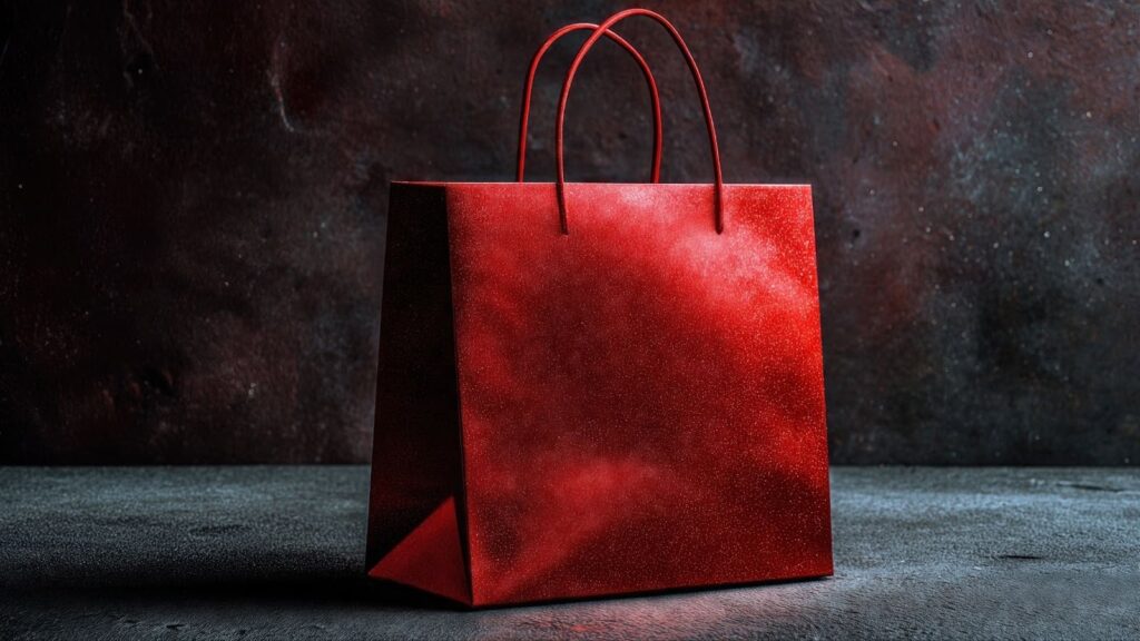 A shopping bag