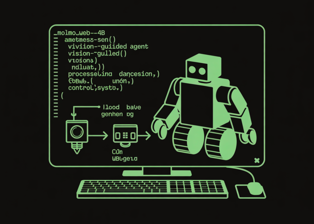 Tips on how to Construct a Imaginative and prescient-Guided Internet AI Agent with MolmoWeb-4B Utilizing Multimodal Reasoning and Motion Prediction How to Build a Vision-Guided Web AI Agent with MolmoWeb-4B Using Multimodal Reasoning and Action Prediction