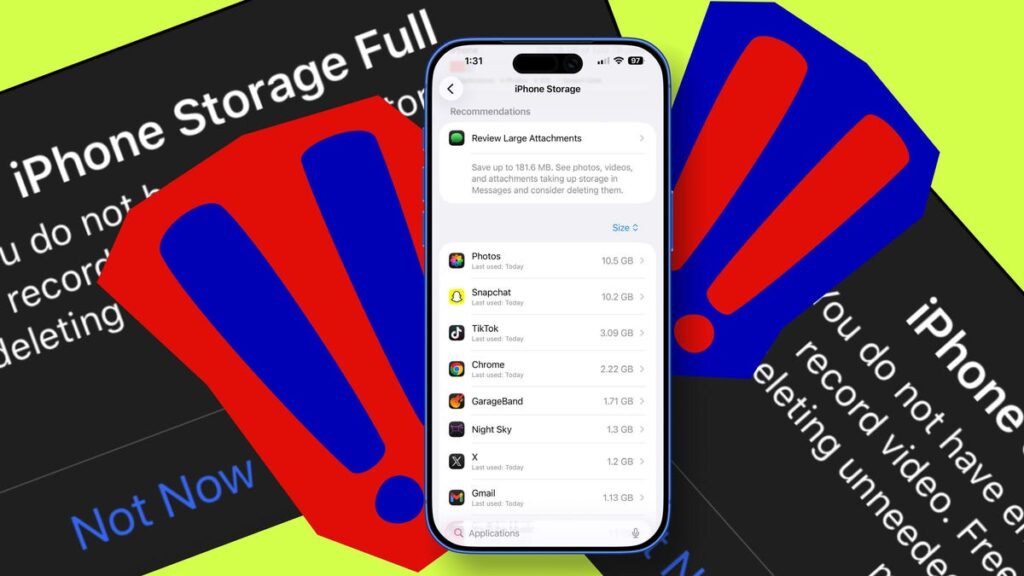 How to free up your iPhone storage almost immediately - 8 easy ways