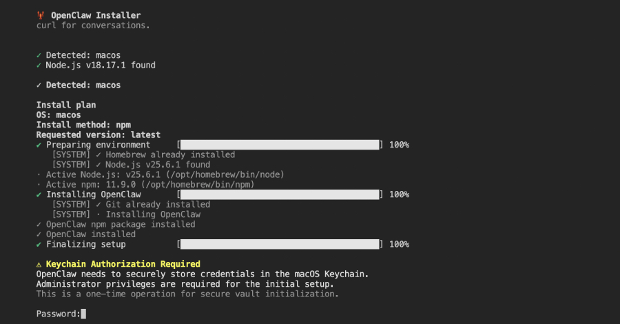 Malicious npm Package deal Posing as OpenClaw Installer Deploys RAT, Steals macOS Credentials Malicious npm Package Posing as OpenClaw Installer Deploys RAT, Steals macOS Credentials