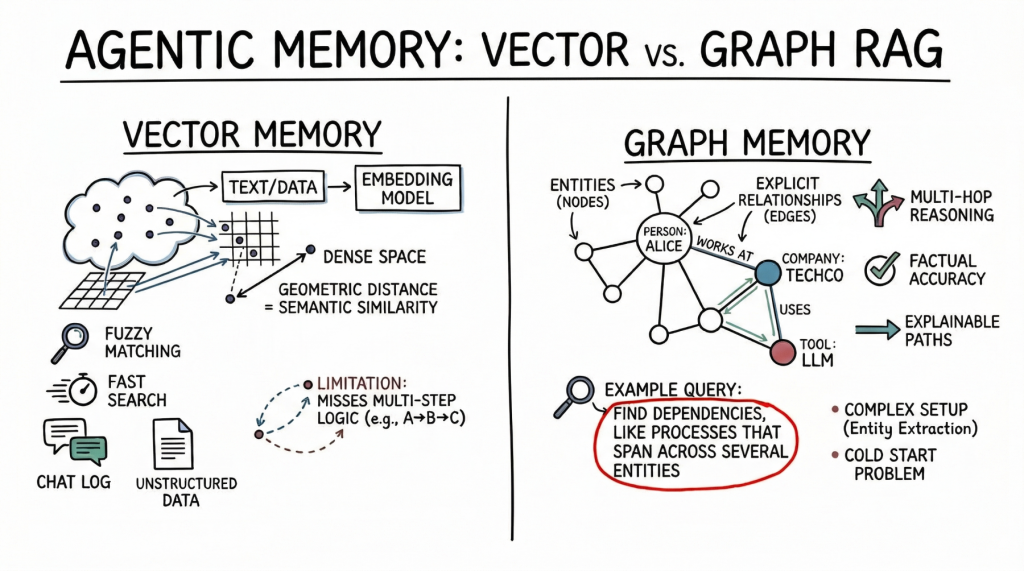 Vector Databases vs. Graph RAG for Agent Reminiscence: When to Use Which Vector Databases vs. Graph RAG for Agent Memory: When to Use Which