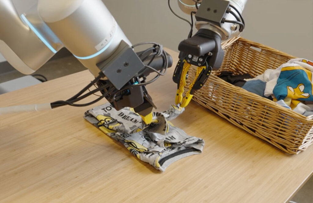 Generalist introduces GEN-1 general-purpose mannequin for bodily AI Two robot arms folding a tshirt. To create GEN-1, Generalist said it improved training stability, built custom kernels, invented new forms of paged attention to enable real-time inference, honed post-training techniques, and hardened controls to be even smoother and more precise.