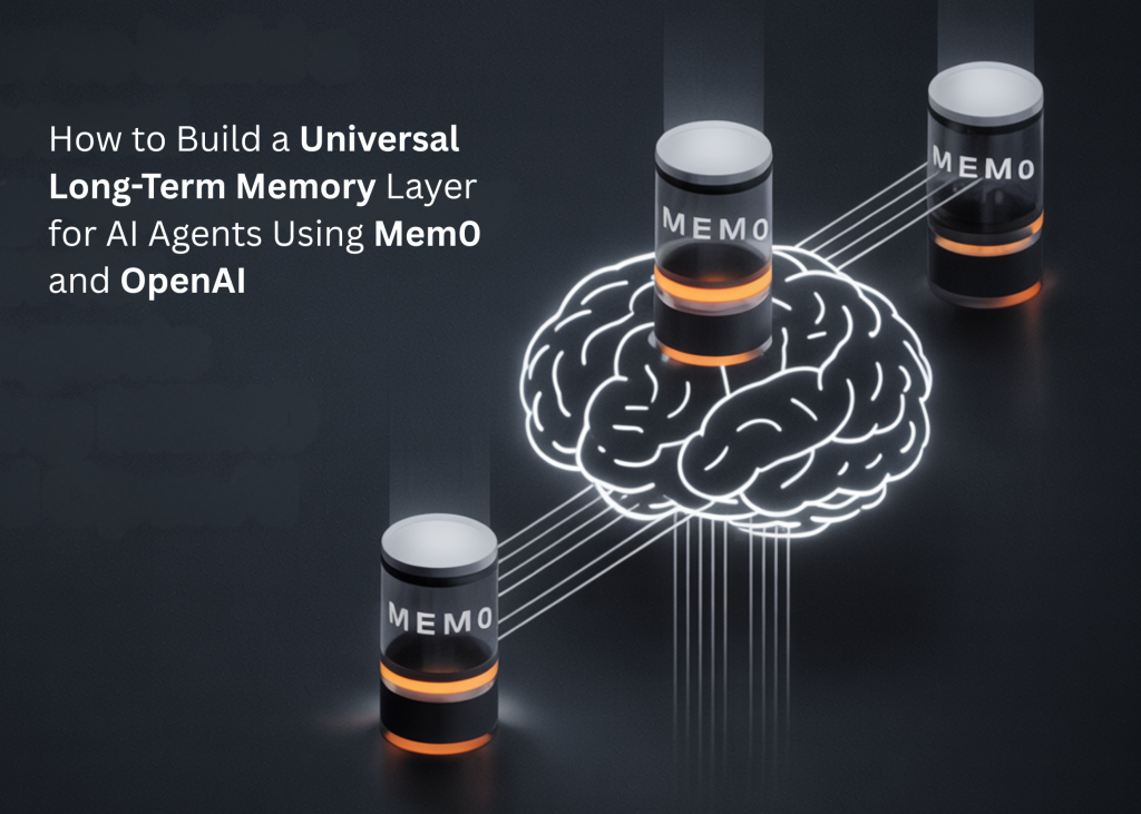 Easy methods to Construct a Common Lengthy-Time period Reminiscence Layer for AI Brokers Utilizing Mem0 and OpenAI How to Build a Universal Long-Term Memory Layer for AI Agents Using Mem0 and OpenAI