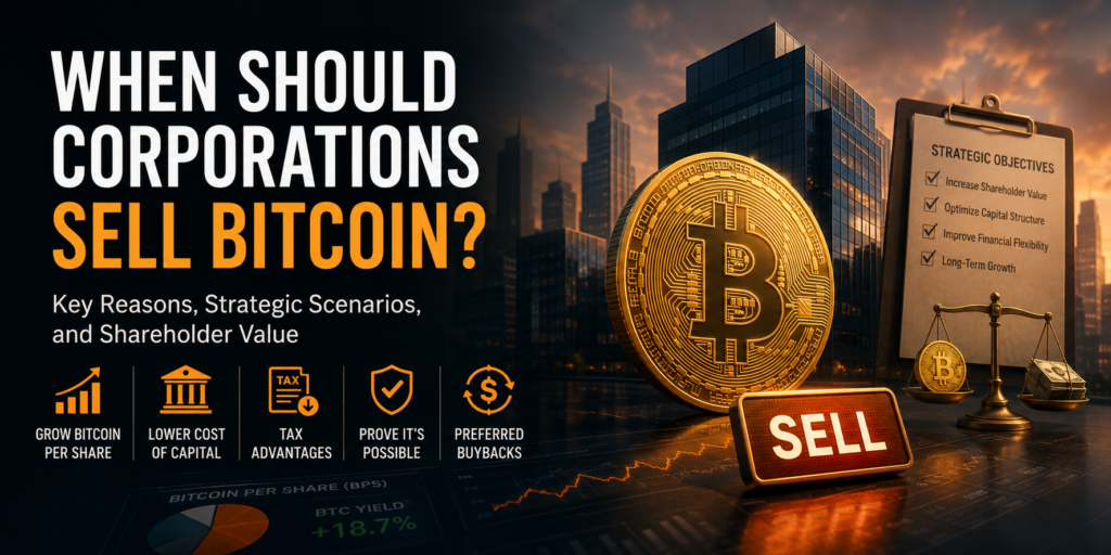5 Reasons Corporations Should Sell Bitcoin Allard Peng