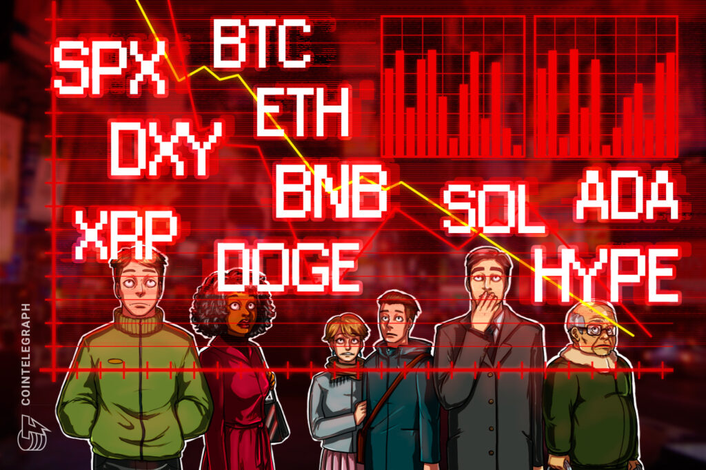 Crypto Slump: Inflation Fears Drag Bitcoin and Altcoins Into Bearish Territory Cointelegraph
