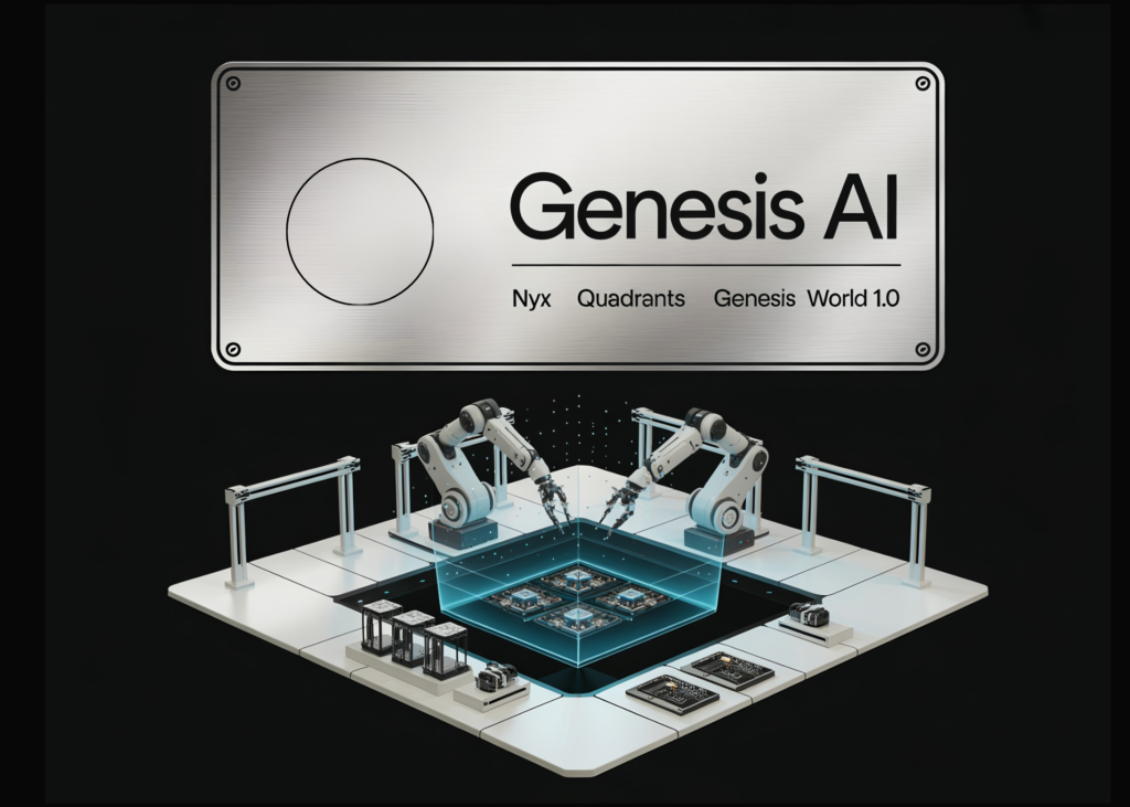 Genesis AI Unveils Nyx, Quadrants, and Genesis World 1.0: A Revolutionary Physics Platform Powering Scalable Robotics Foundation Model Evaluation Genesis AI Releases Nyx, Quadrants, and Genesis World 1.0 Physics Platform for Scalable Robotics Foundation Model Evaluation