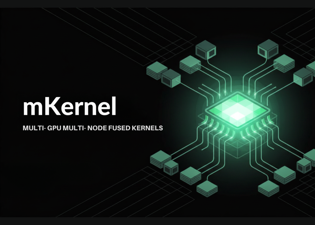 mKernel: Unleashing Multi-GPU, Multi-Node Fused Kernel Power for GPU-Driven Communication Meet mKernel: A Multi-GPU, Multi-Node Fused Kernel Library for GPU-Driven Communication