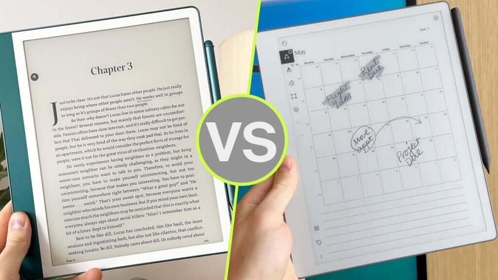 ReMarkable Paper Pure vs. Amazon Kindle Scribe: I've written on both E Ink tablets - this one wins
