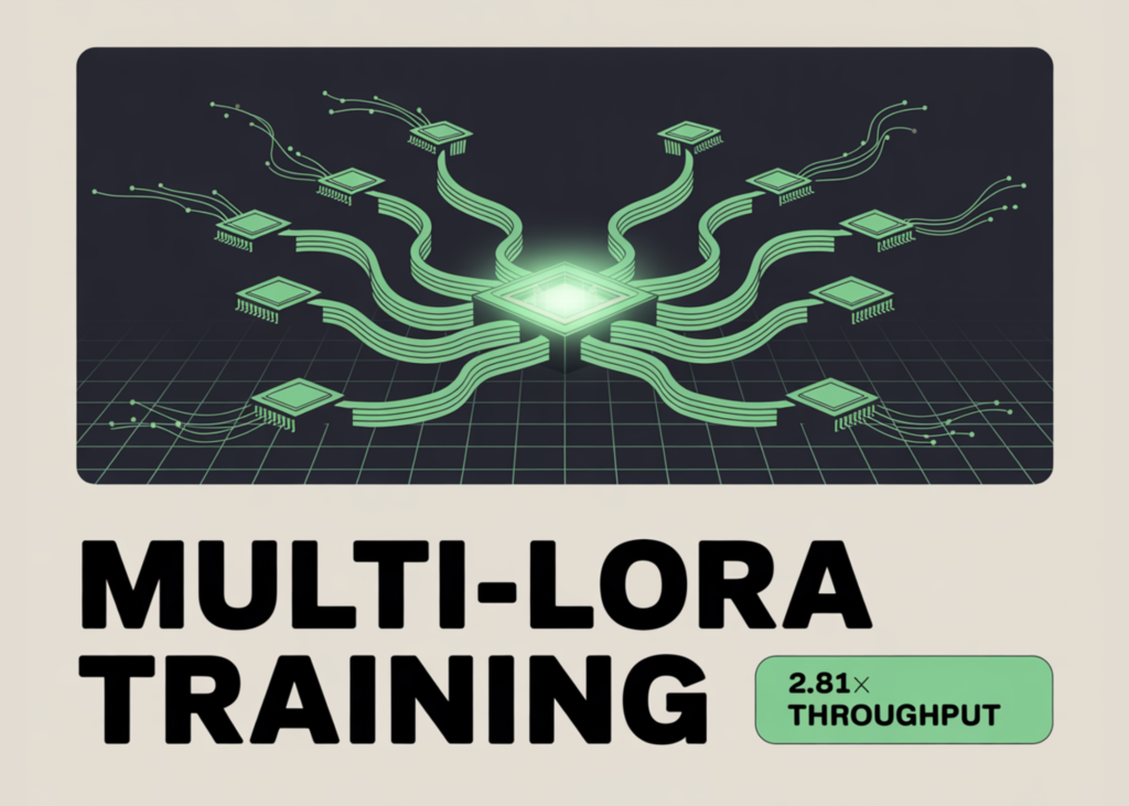 Trajectory Unveils Concurrent Multi-LoRA Training Stack for Continual Learning with 2.81× Experiment-Throughput Gain Trajectory Releases a Concurrent Multi-LoRA Training Stack for Continual Learning, Reporting a 2.81× Experiment-Throughput Gain