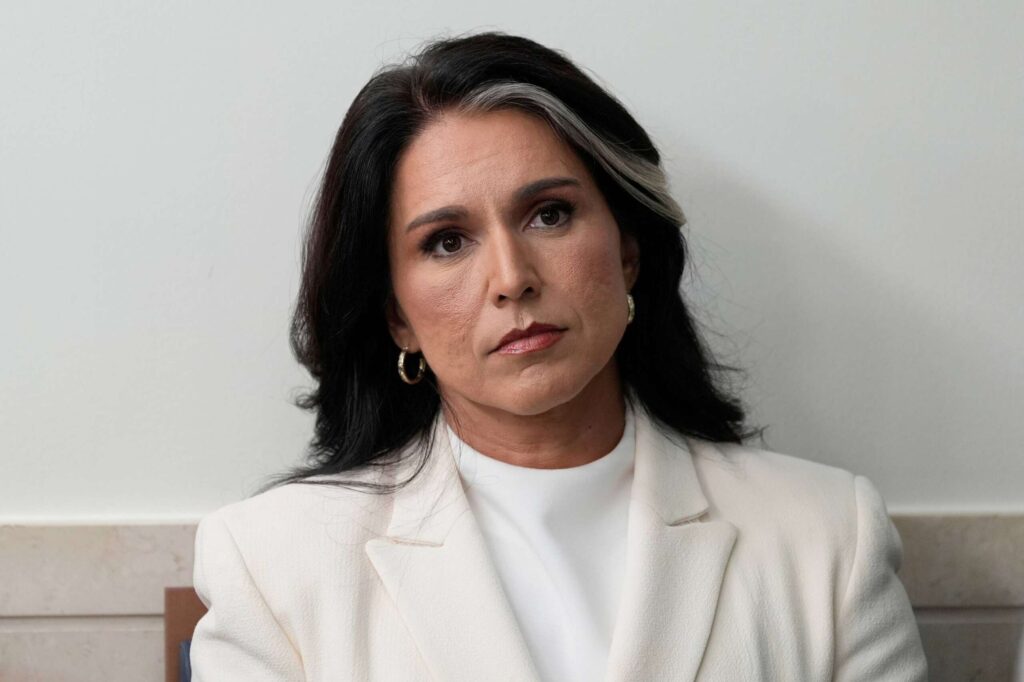Tulsi Gabbard resigns as director of national intelligence, citing her husband’s health