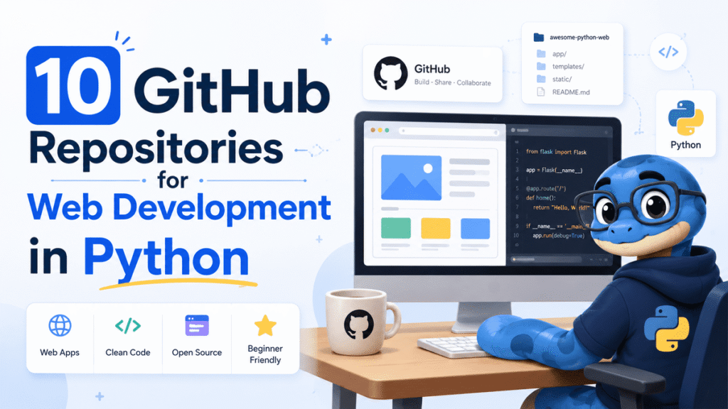 “10 Must-Know GitHub Repositories for Mastering Python Web Development” 10 GitHub Repositories for Web Development in Python