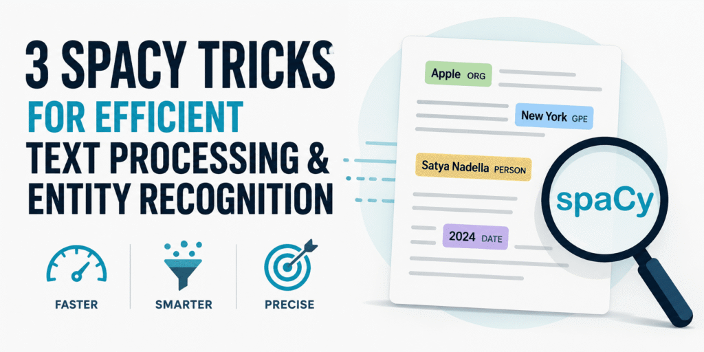 3 SpaCy Tricks for Efficient Text Processing & Entity Recognition