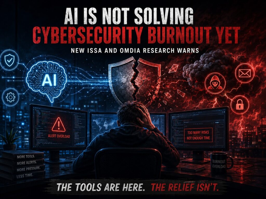 AI is Not Solving Cybersecurity Burnout Yet, New ISSA and Omdia Research Warns