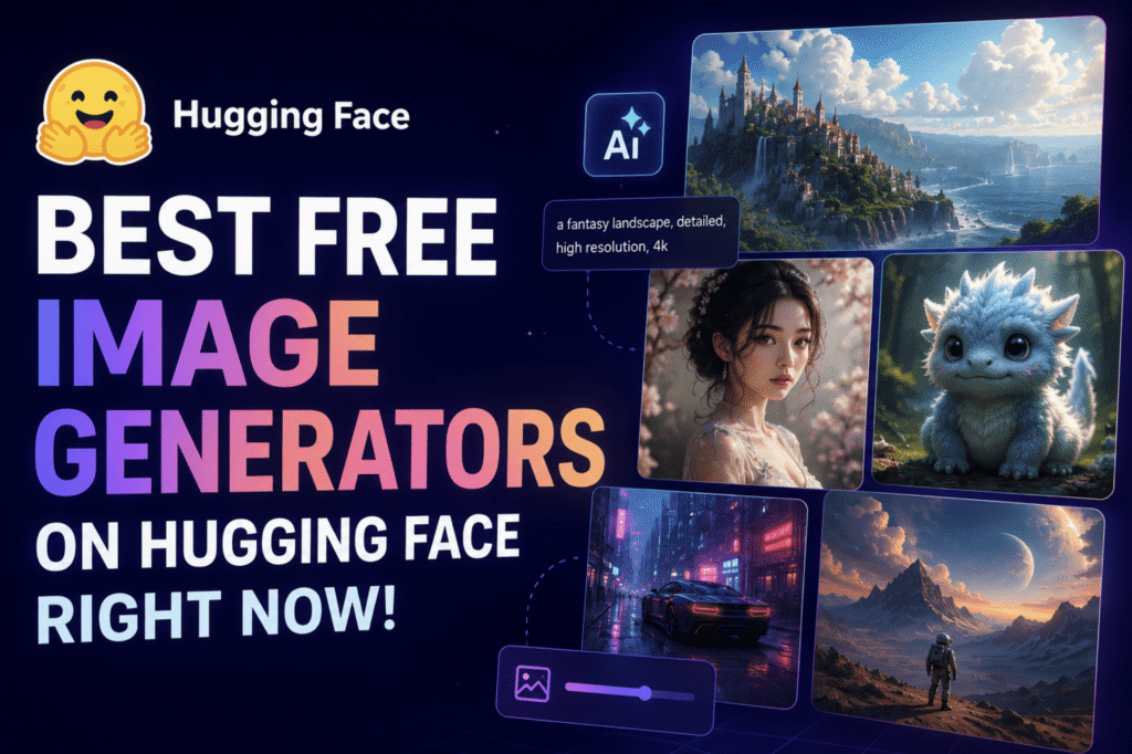 Top Free AI Image Generators on Hugging Face You Need to Try Today! Best Free Image Generators on Hugging Face Right Now!