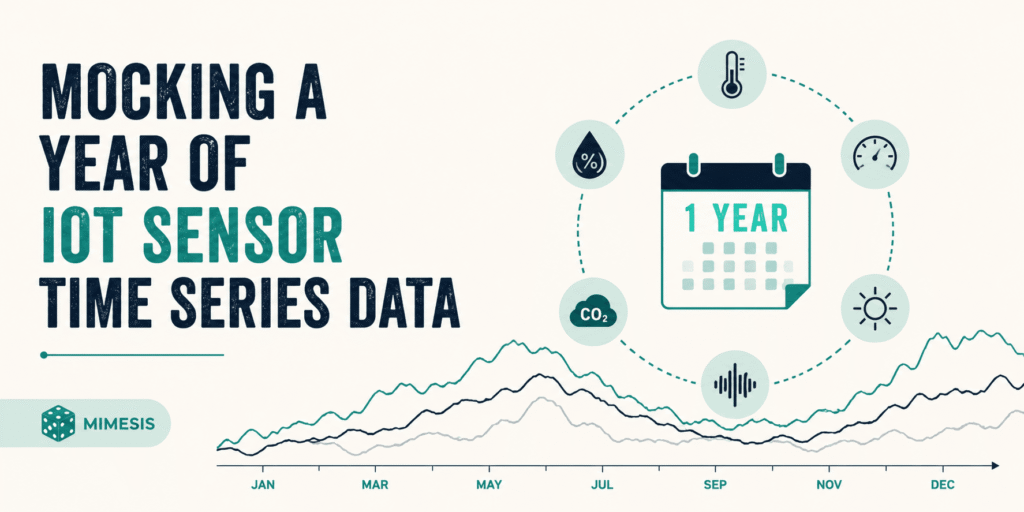 Mocking a Year of IoT Sensor Time Series Data with Mimesis