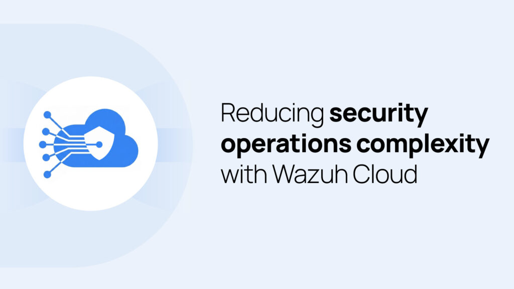 Wazuh Cloud header