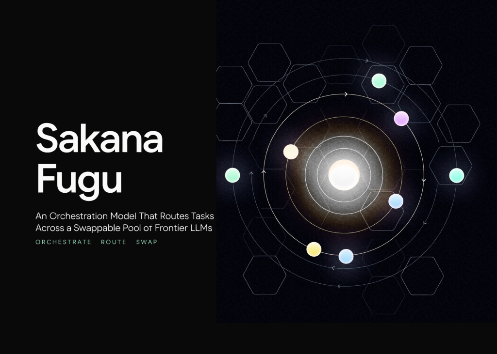 Sakana AI Unveils Sakana Fugu: The Orchestration Model That Dynamically Routes Tasks Across a Swappable Pool of Frontier LLMs Sakana AI Launches Sakana Fugu: An Orchestration Model That Routes Tasks Across a Swappable Pool of Frontier LLMs
