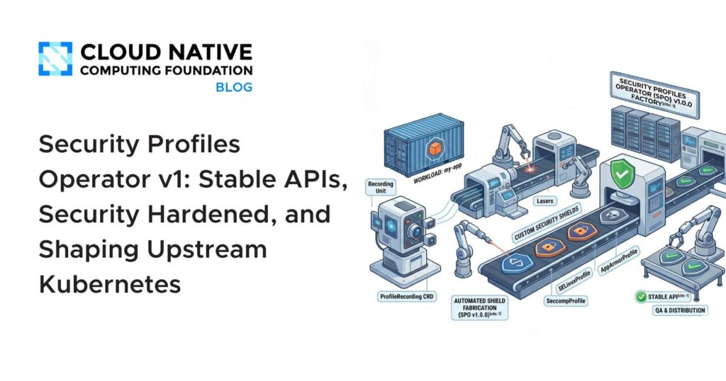 Security Profiles Operator v1: Stable APIs, Security Hardened, and Shaping Upstream Kubernetes