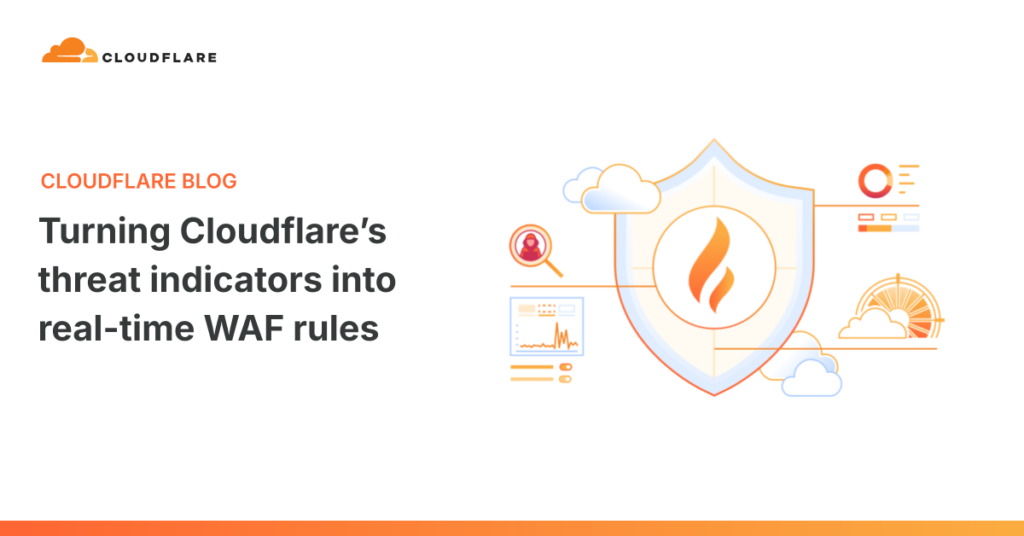 Transforming Cloudflare Threat Signals into Instant WAF Protections The Cloudflare Blog