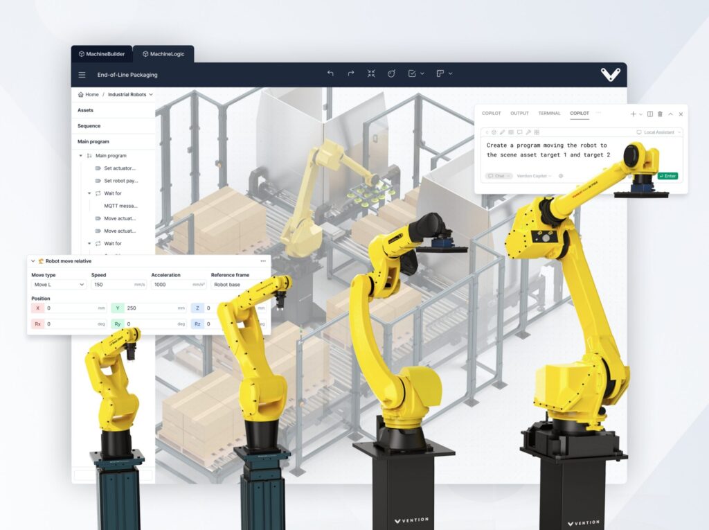 Vention Unites with FANUC and Universal Robots to Pioneer Software-Defined Automation Vention collaborates with FANUC and Universal Robots on software-defined automation