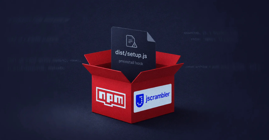 Hijacked JScrambler 8.14.0: NPM Package Secretly Ships Rust Infostealer at Install Time Compromised jscrambler 8.14.0 npm Release Drops Rust Infostealer During Install