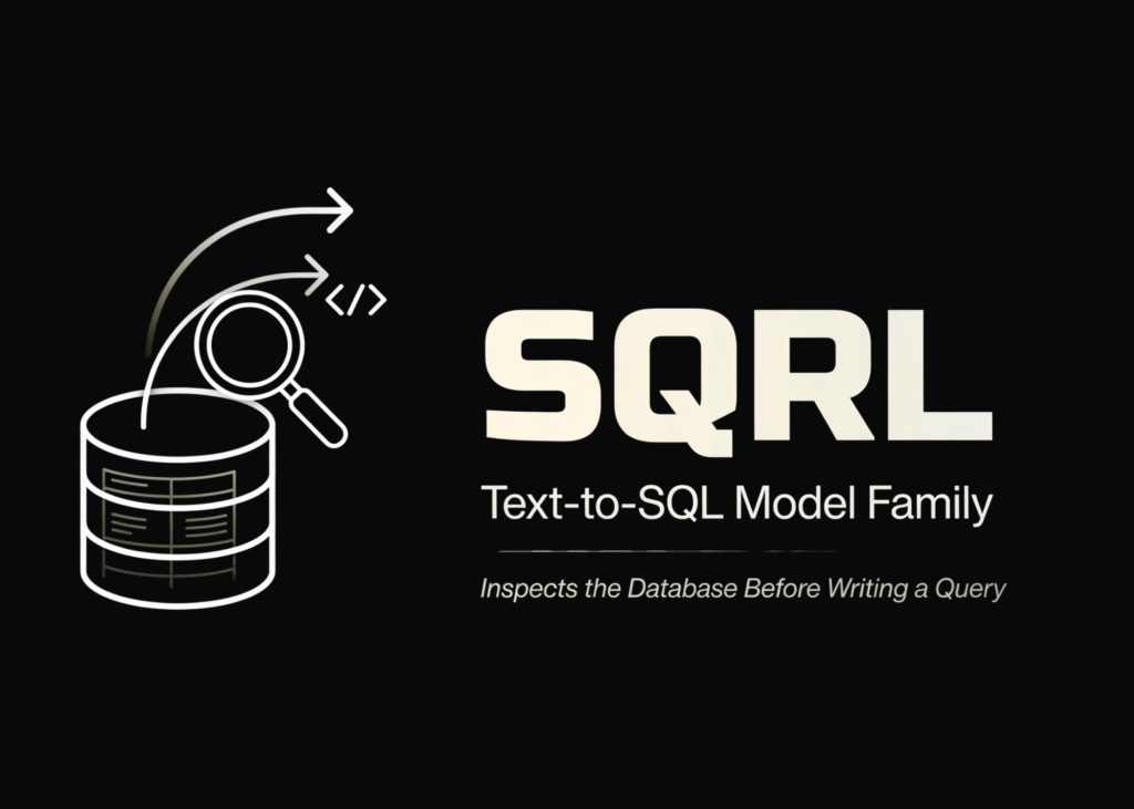 Feyn AI Unveils SQRL: The Text-to-SQL Model That Dances with Your Database First Feyn AI Releases SQRL, a Text-to-SQL Model Family That Inspects the Database Before Writing a Query