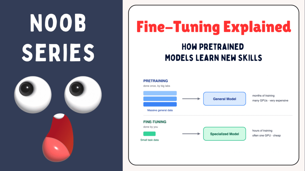 From Zero to Hero: How Pretrained Models Master New Tricks Fine-Tuning Explained for Noobs (How Pretrained Models Learn New Skills)