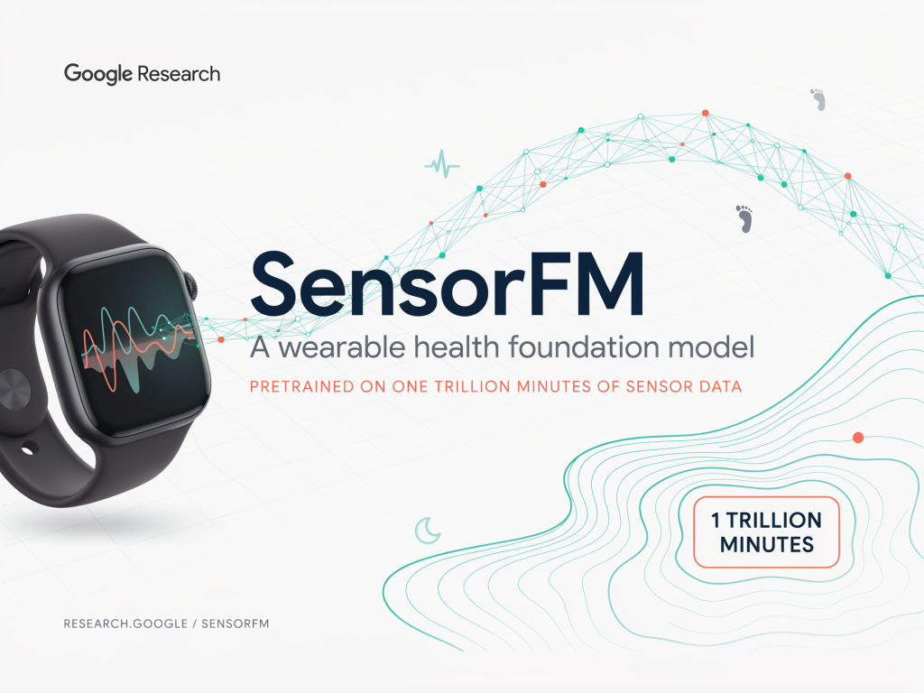 Google’s Trillion-Minute Sensor Dream: The AI That Finally Understands Your Pulse Google Research Introduces SensorFM: A Wearable Health Foundation Model Pretrained on One Trillion Minutes of Sensor Data