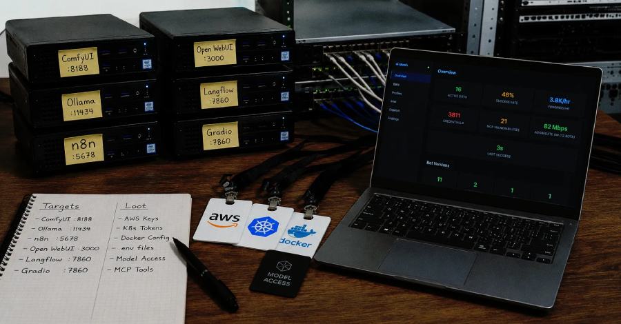 NadMesh Botnet’s AI Treasure Hunt: Cloud Keys & Kubernetes Secrets Under Siege New NadMesh Botnet Hunts Exposed AI Services for Cloud Keys and Kubernetes Tokens