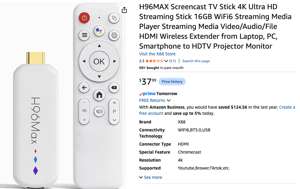 Before You Plug In That Streaming Stick: A Security Wake-Up Call Read This Before You Buy That TV Streaming Stick – Krebs on Security