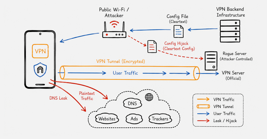 🚨 281 Free Android VPNs Tested: Shocking Leaks and Hidden Data Traps Exposed 🚨 Study of 281 Free Android VPN Apps Finds Traffic Leaks, Unencrypted Data, and Tracking