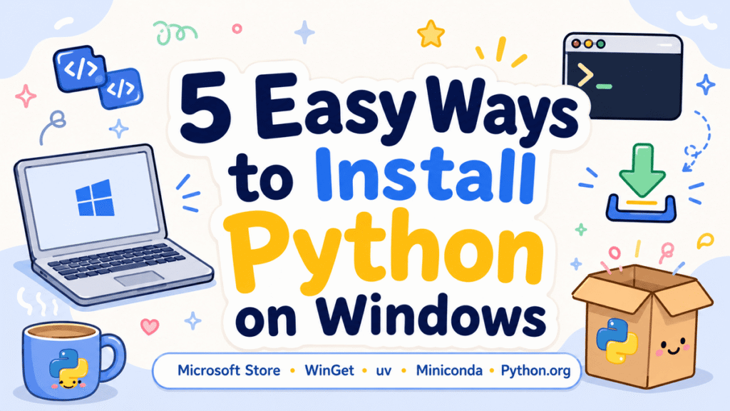 5 Foolproof Ways to Conquer Python Installation on Windows 5 Easy Ways to Install Python on Windows