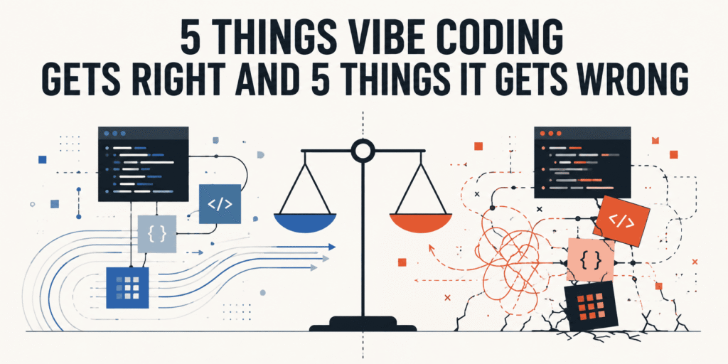 The Vibe Code Reality Check: 5 Wins and 5 WTFs 5 Things Vibe Coding Gets Right and 5 Things It Gets Wrong