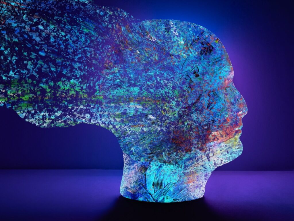 Abstract digital brain in a humanoid as the GEN-1.5 robot model from Generalist AI learns new physical tasks from one demo, without gradient updates.