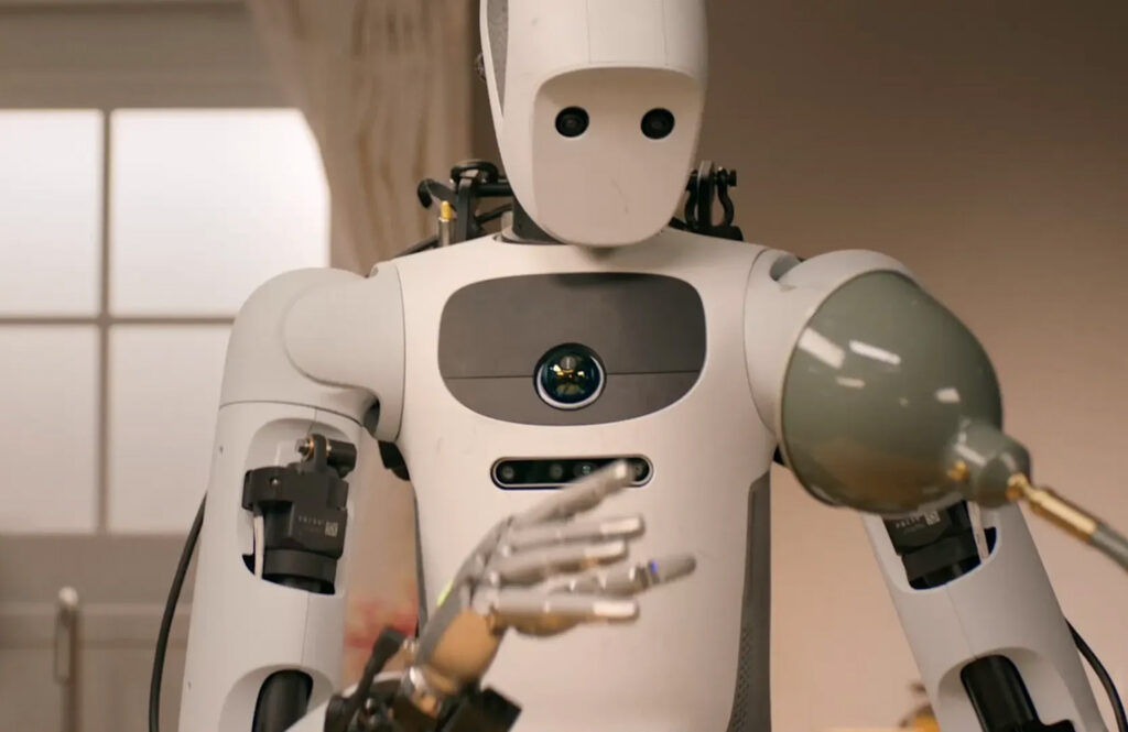 An Apollo Robot. Gemini Robotics 2 is designed to improve its dexterous manipulation.
