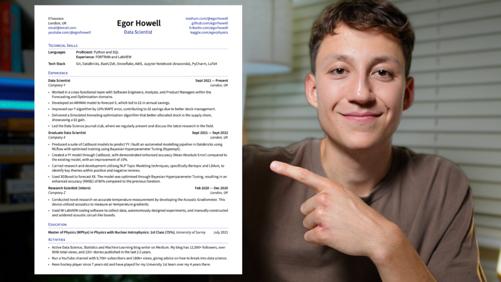 How I Built a $200k+ ML Resume with Claude’s Guidance How Claude Help Me Build My $200k+ ML Resume