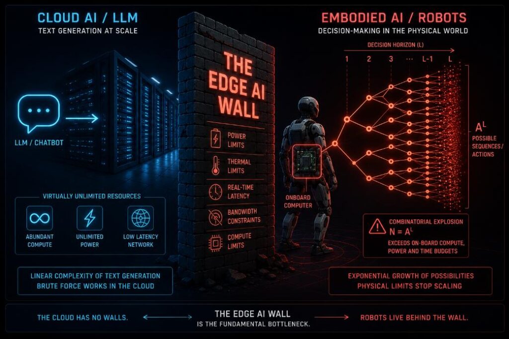 Crashing the Edge AI Wall: Why Embodied AI Demands a Mathematical Revolution The