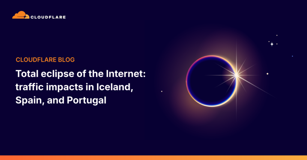 When the Web Went Dark: The Total Eclipse’s Shockwave Across Iceland, Spain & Portugal Total eclipse of the Internet: traffic impacts in Iceland, Spain, and Portugal