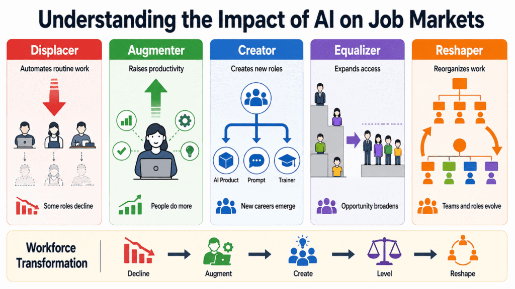The Automated Age: How AI is Rewriting the Rules of Work Understanding Impact AI Job Markets