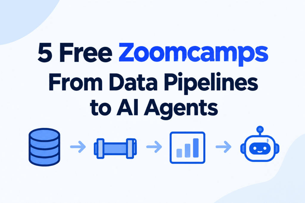 5 Free GitHub Zoomcamps to Learn Data Engineering, Machine Learning, MLOps, LLMs, and AI Development