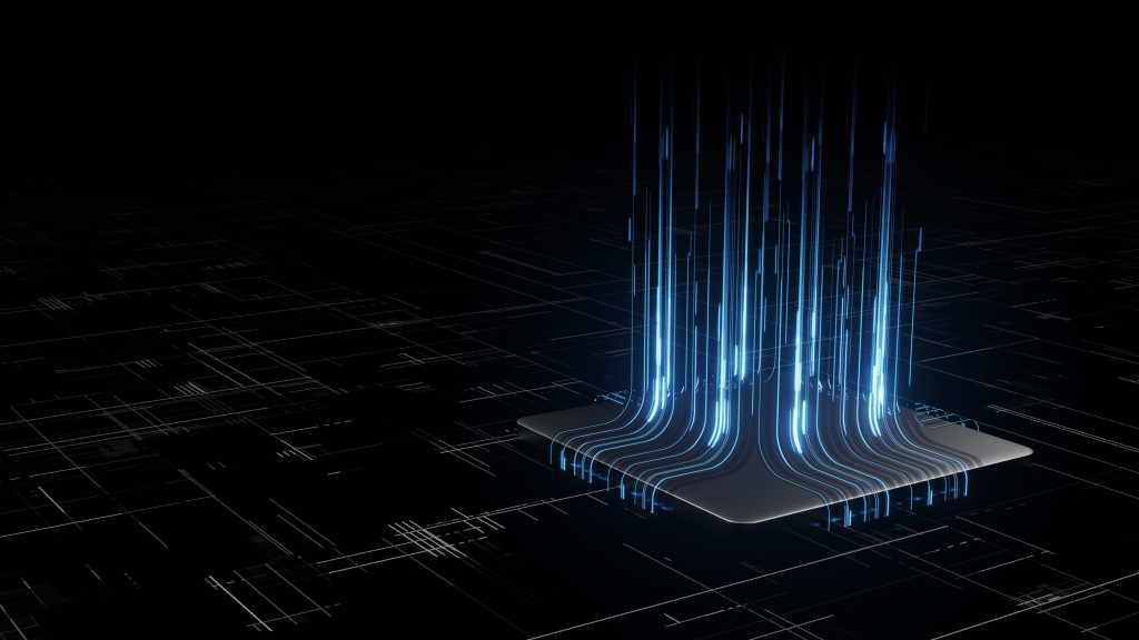 Beyond the Surface: Exploring 58 Critical Hardware Vulnerabilities That Demand Your Attention 3D Rendering of digital binary data on microchip with glow circuit board background. Concept of for deep machine learning, crypto currency, hi tech product uses. Big data visualization, cpu processing