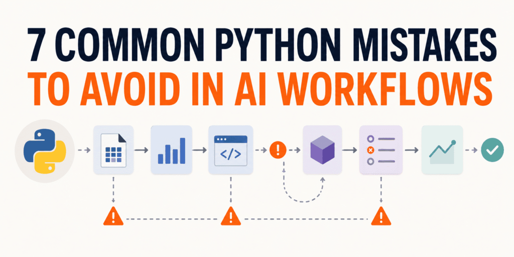 7 Common Python Mistakes to Avoid in AI Workflows 7 Common Python Mistakes to Avoid in AI Workflows