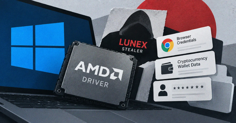 Lunex Stealer Hijacks AMD Drivers to Silence Security Tools and Plunder Browser Vaults Lunex Stealer Abuses AMD Driver to Disable Security Monitoring and Steal Browser Credentials