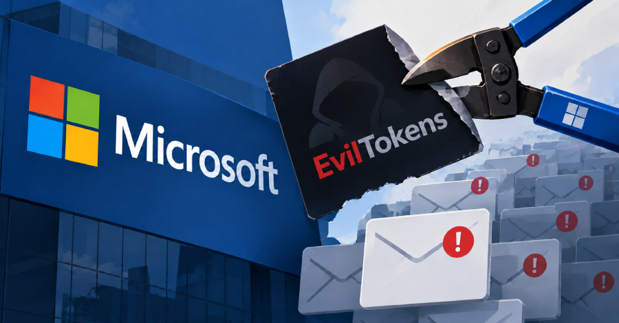EvilTokens Exposed: Microsoft Dismantles Device-Code Phishing Service Behind 12,000 Compromised Inboxes Microsoft Takes Down EvilTokens Device-Code Phishing Service Tied to 12,000 Inbox Compromises