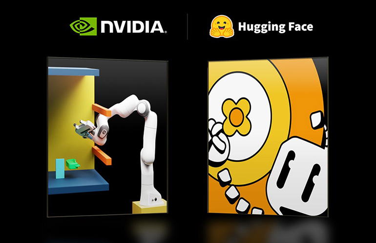 NVIDIA Acquires Hugging Face, Vowing to Keep AI’s Open Source Heart Beating NVIDIA robotics in simulation and a Hugging Face logo. NVIDIA is acquiring the open development platform.