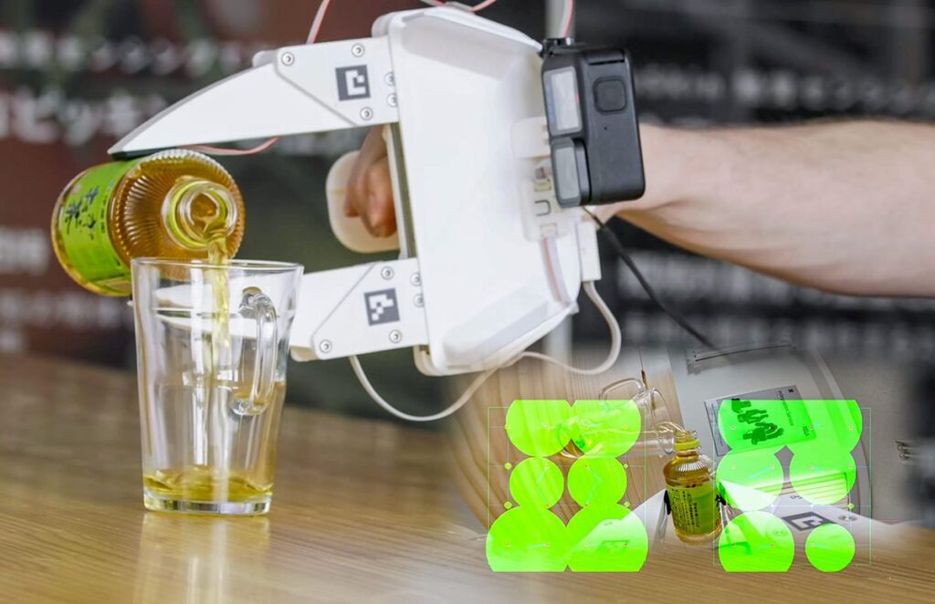 The Art of the Perfect Grip: How Pressure Sensors Transform Robotic Accuracy UMI gripper equipped with uSkin sensors in the fingertips, with real-time tactile data visualization.