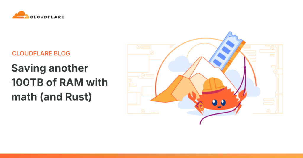 The Equation That Freed 100TB of RAM — Powered by Rust Saving another 100TB of RAM with math (and Rust)